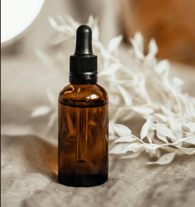 Castor oil used to nourish skin