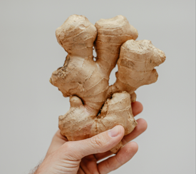 Ginger used to treat ear problem