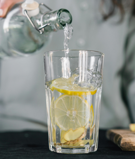 A picture showing Lemon and Ginger