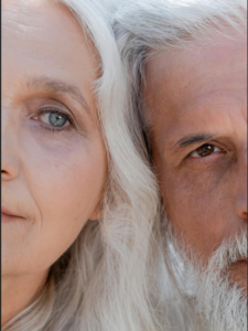 Image showing people with less aged skin