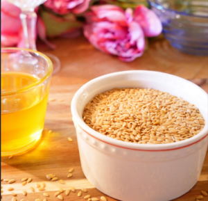 Sesame seed oil which is used to treat Hemorrhoids